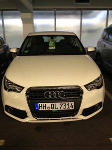  The Audi A1. My ticket to speed. Literally