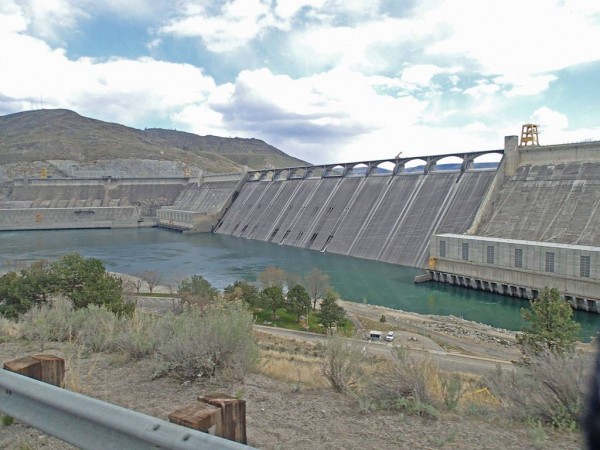 The Grand Coulee Dam on the mighty Columbia Photo: C. Heg